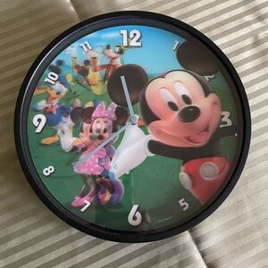 Disney Mickey and Friends Colorful Wall Clock